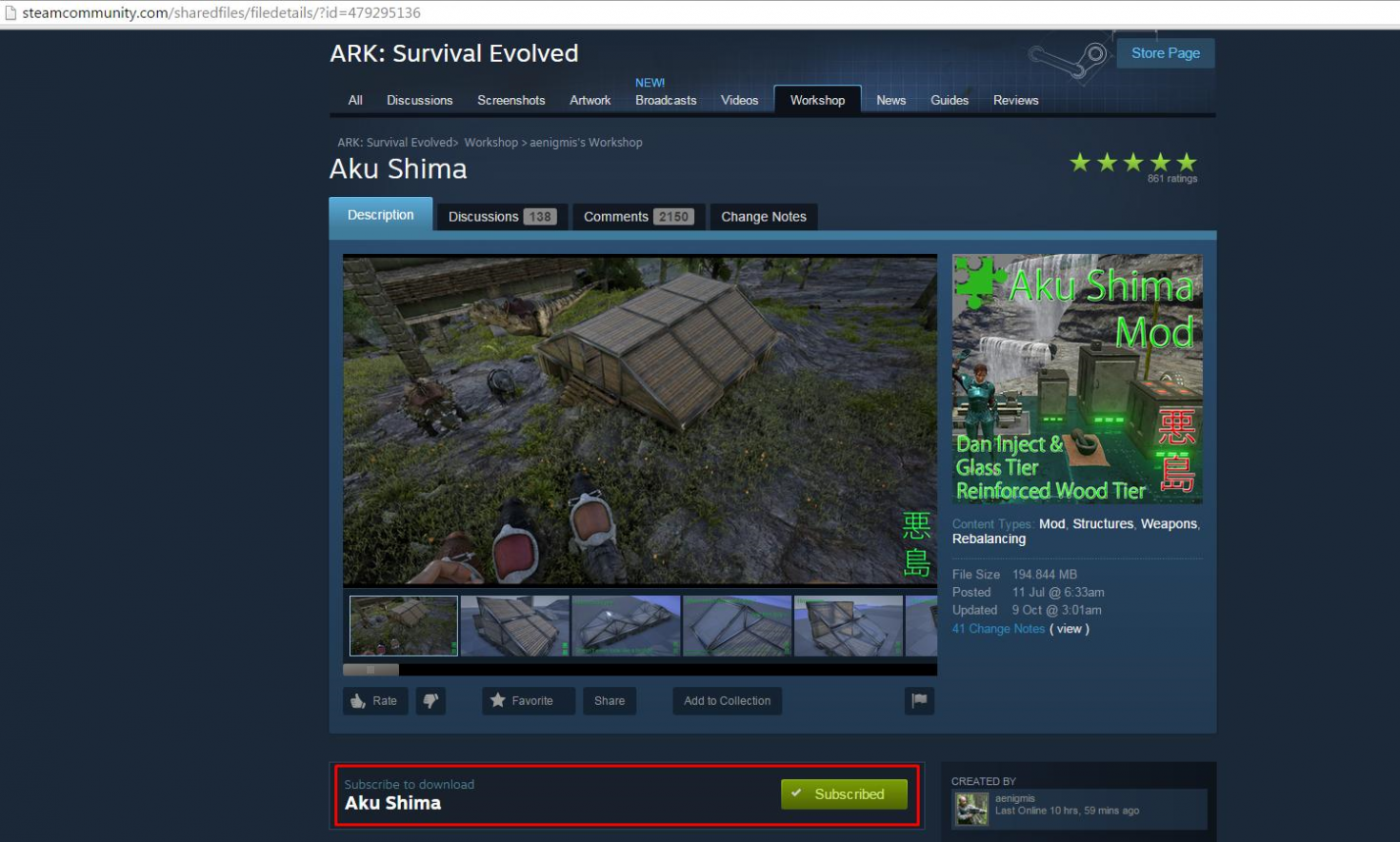 How To Install A Mod Manually Ark Survival Evolved Forum Verygames