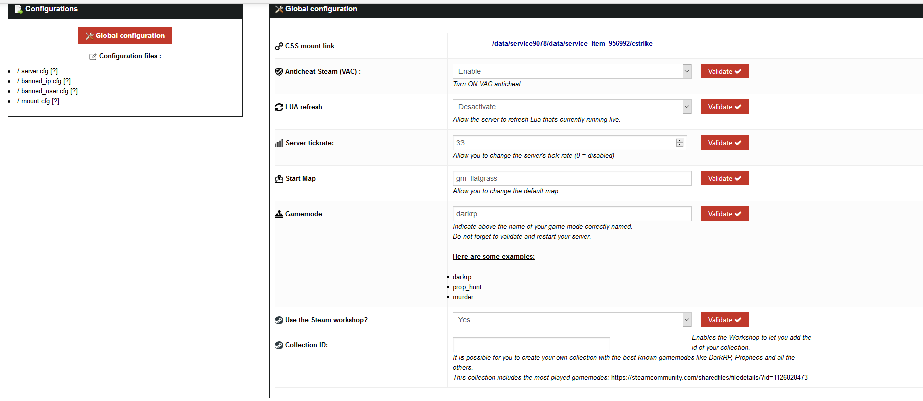 Mounting CSS Content to your Garrys Mod Server, Garry's Mod